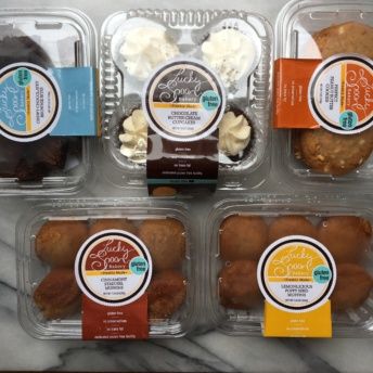 Gluten-free products from Lucky Spoon Bakery